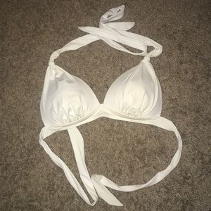 White bikini top